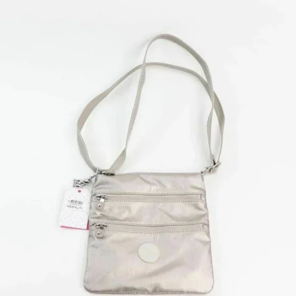 Kipling Bags Kipling Womens Keiko Crossbody Bag Beige
